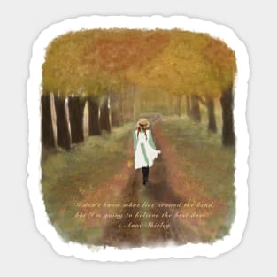 Anne Shirley Sticker